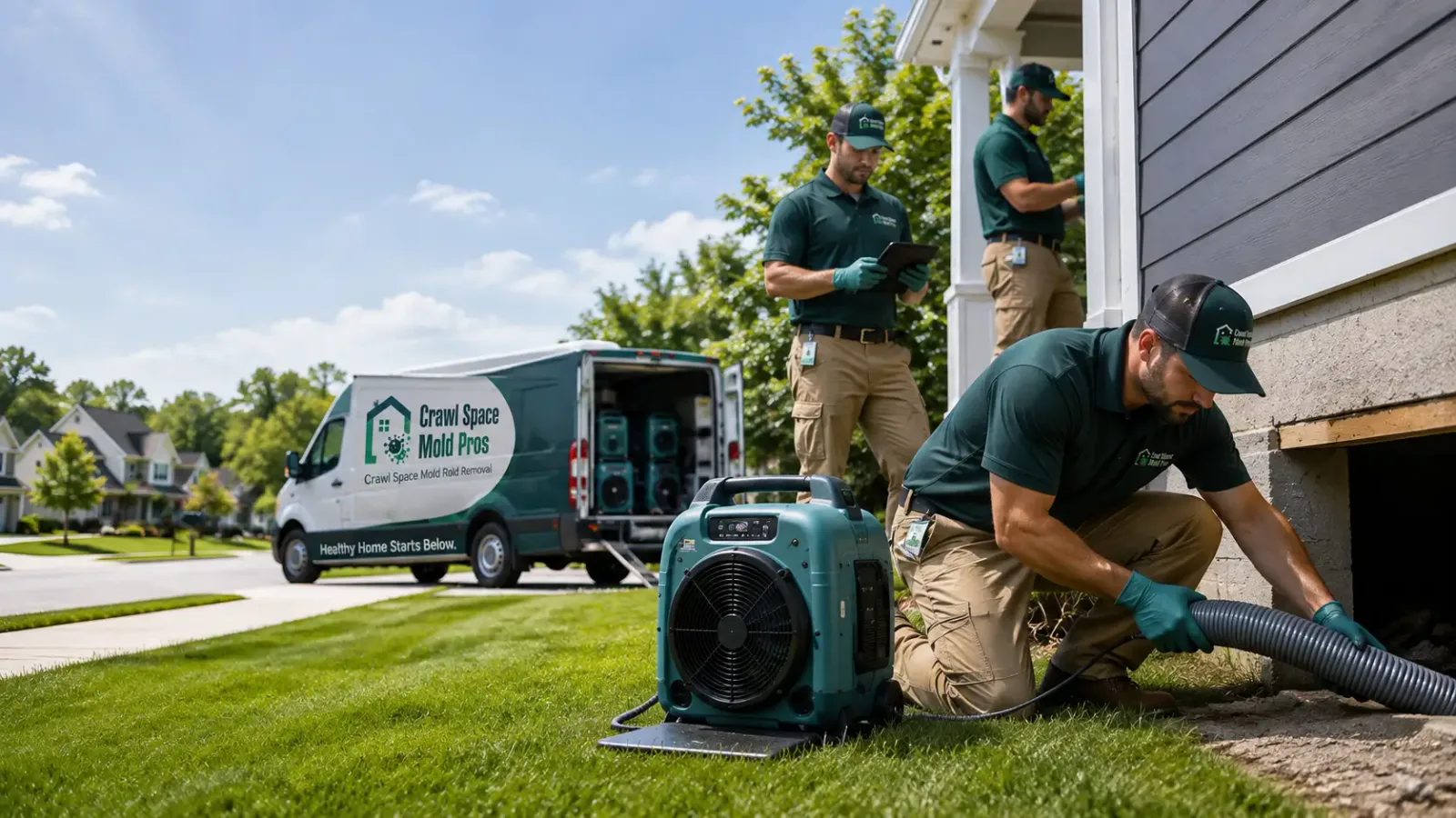 Crawl Space Mold Removal in Roswell, NM